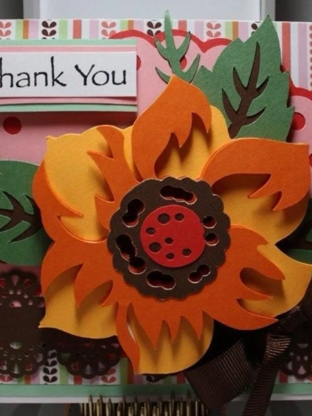 Cricut florals embellished